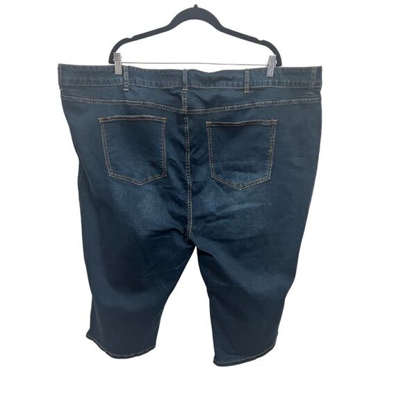 Bloomchic Capri Denim Shorts - Picture 3 of 5